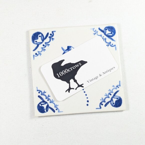 Gundam inspired hand painted Delft Blue tile - Picture 7 of 8